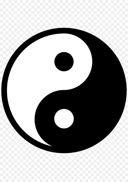 Free yin and yang symbol sign