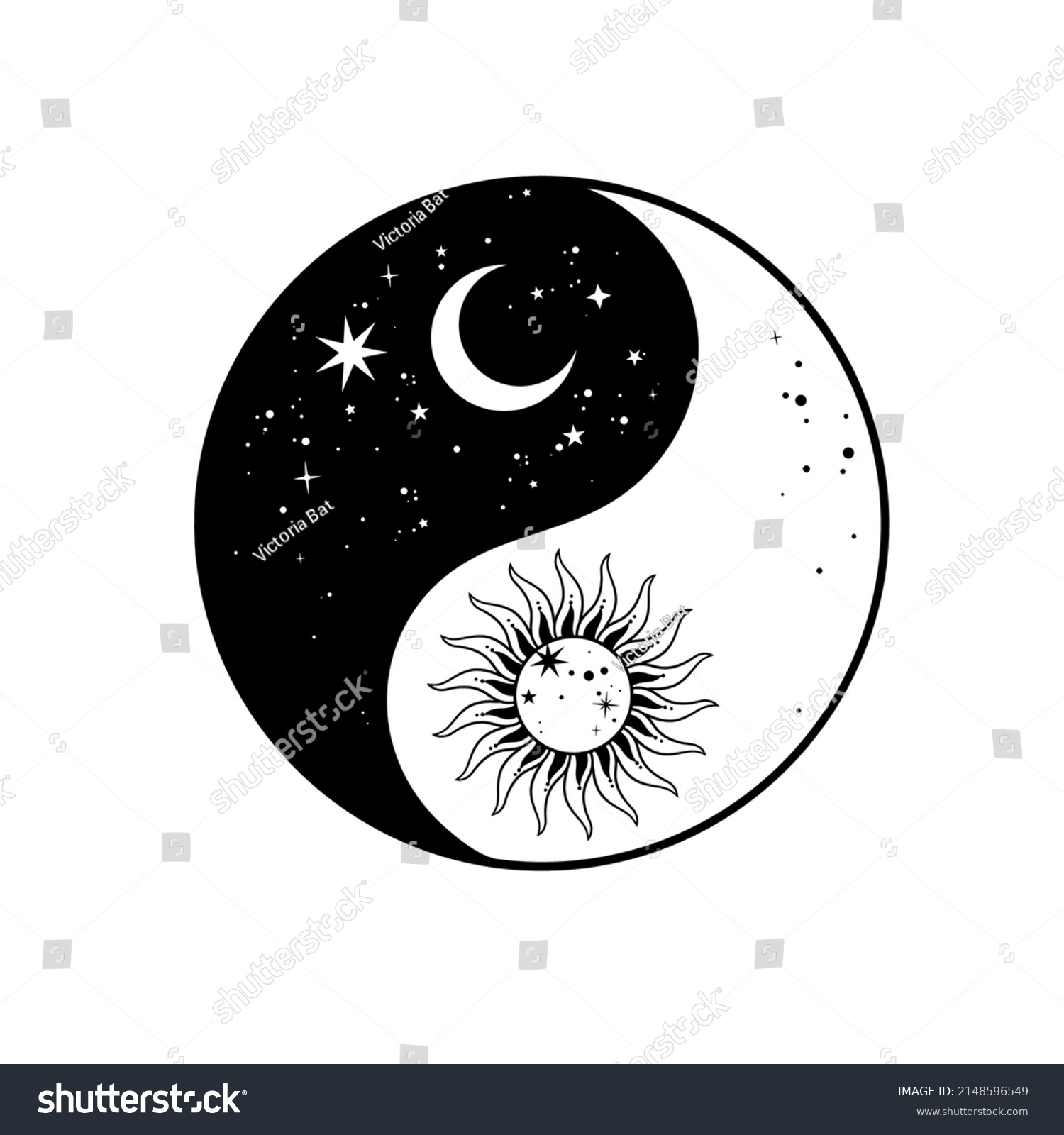 Yin yang sun images stock photos d objects vectors