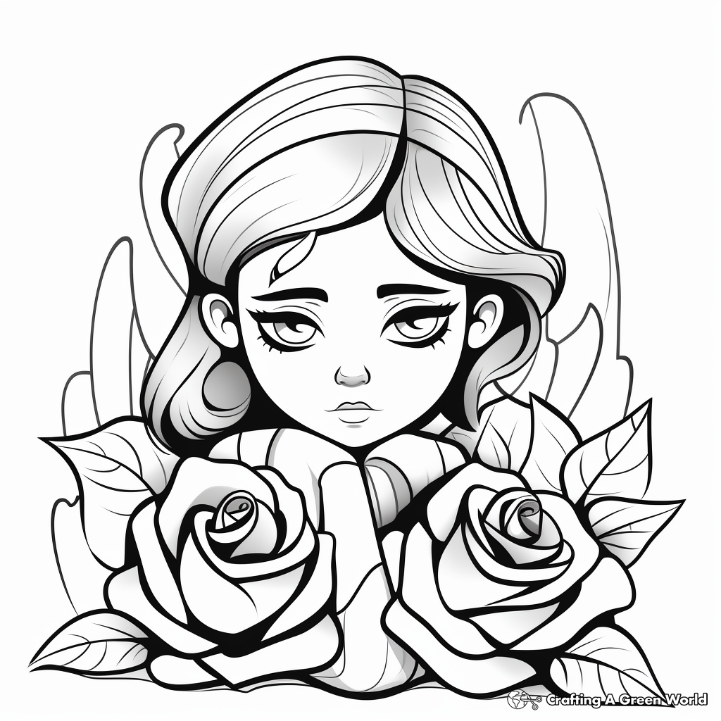 Thinking of you coloring pages