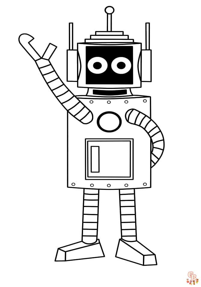 Printable yo gabba gabba coloring pages free