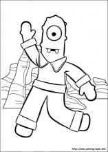 Yo gabba gabba coloring pages on coloring