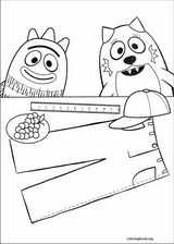 Yo gabba gabba coloring pages