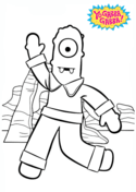 Yo gabba gabba coloring pages free coloring pages