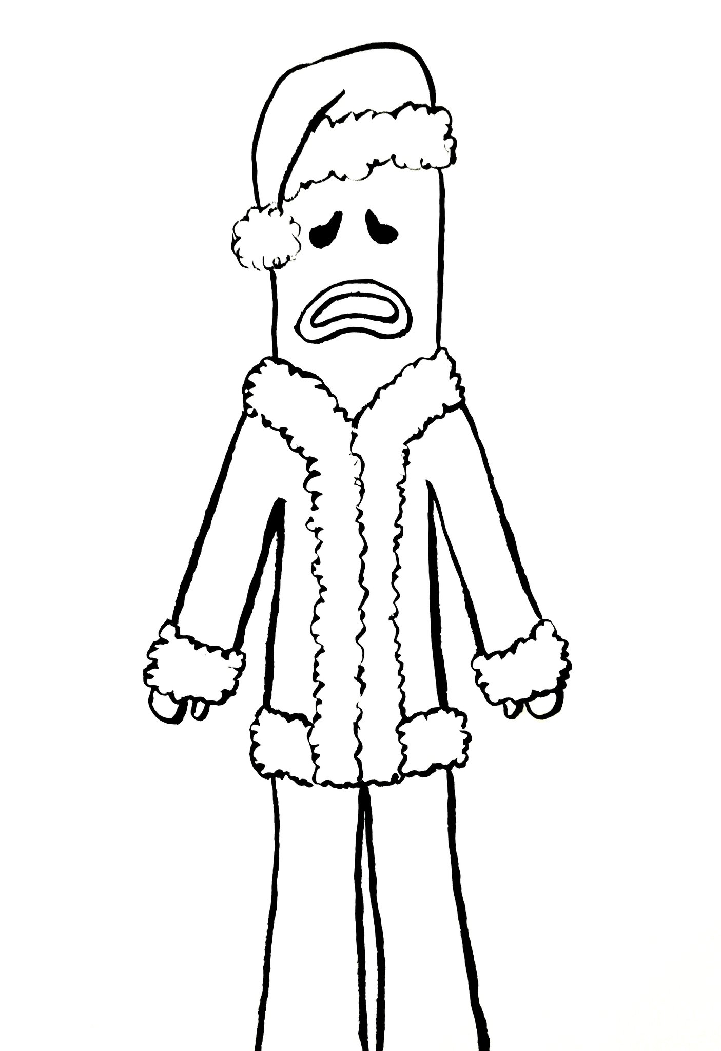 Beth makes wilde designs on x santa gooble because its cute wildegeeks gooble daysofgooble daysofdrawing yogabbagabba christmas santa httpstcozumeifli x