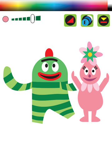 Coloring book for yo gabba gabba edition apps