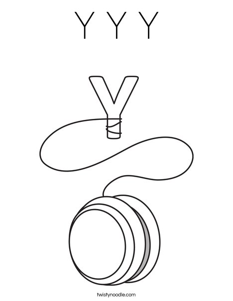 Y y y coloring page