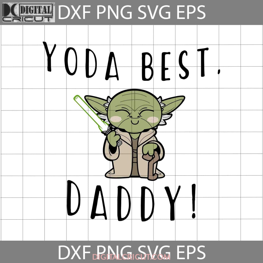 Baby yoda best daddy ever svg baby yoda fathers day svg dad svg fa â