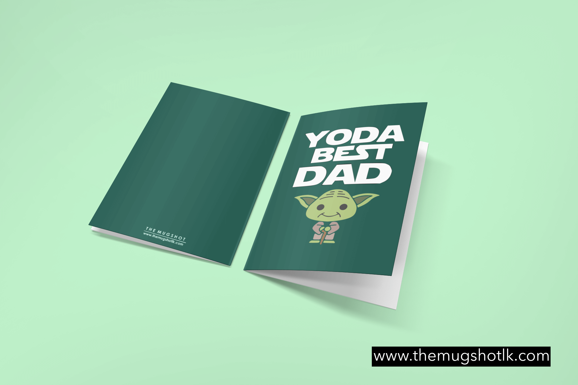 Yoda best dad card â the mugshot lk