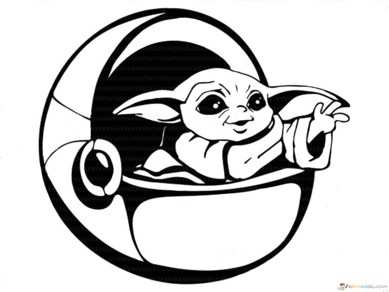 Baby yoda coloring page best pictures free printable star wars art drawings coloring pages yoda drawing