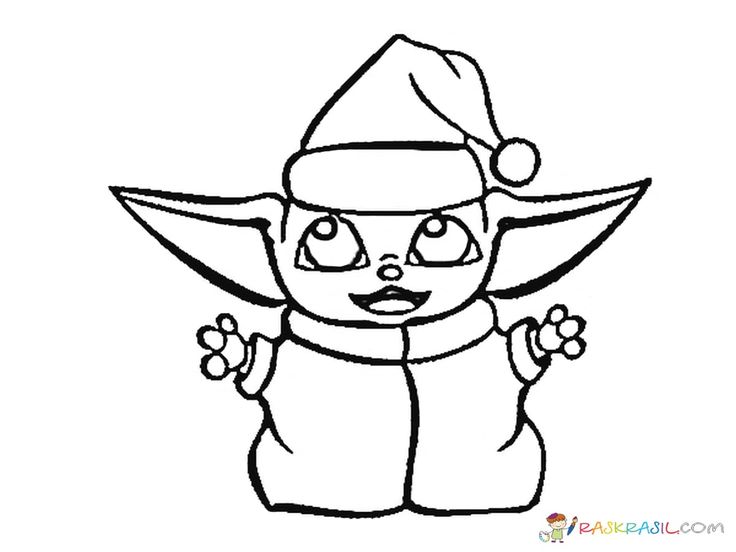 Coloring pages baby yoda the mandalorian and baby yoda free coloring pages unique coloring pages free coloring pages