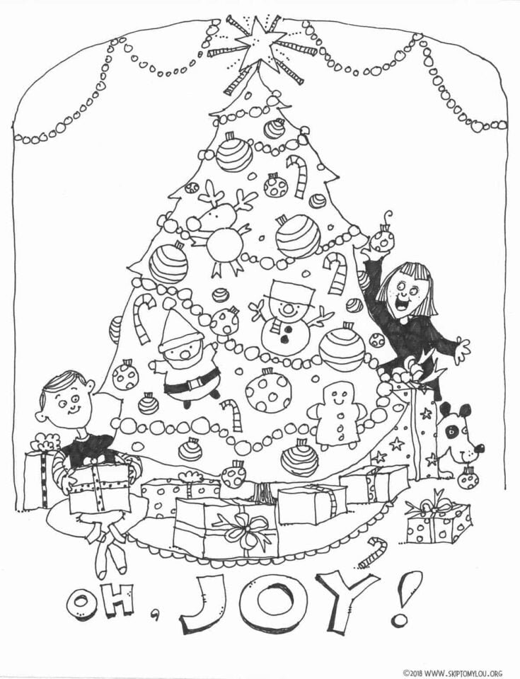 Best free christmas coloring pages download color now
