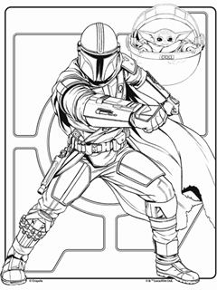 Star wars free coloring pages