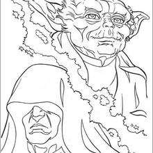 Master yoda coloring pages