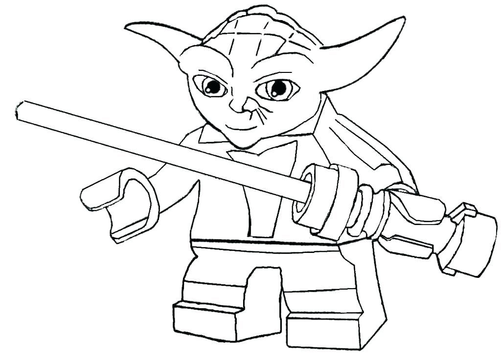 Yoda coloring pages