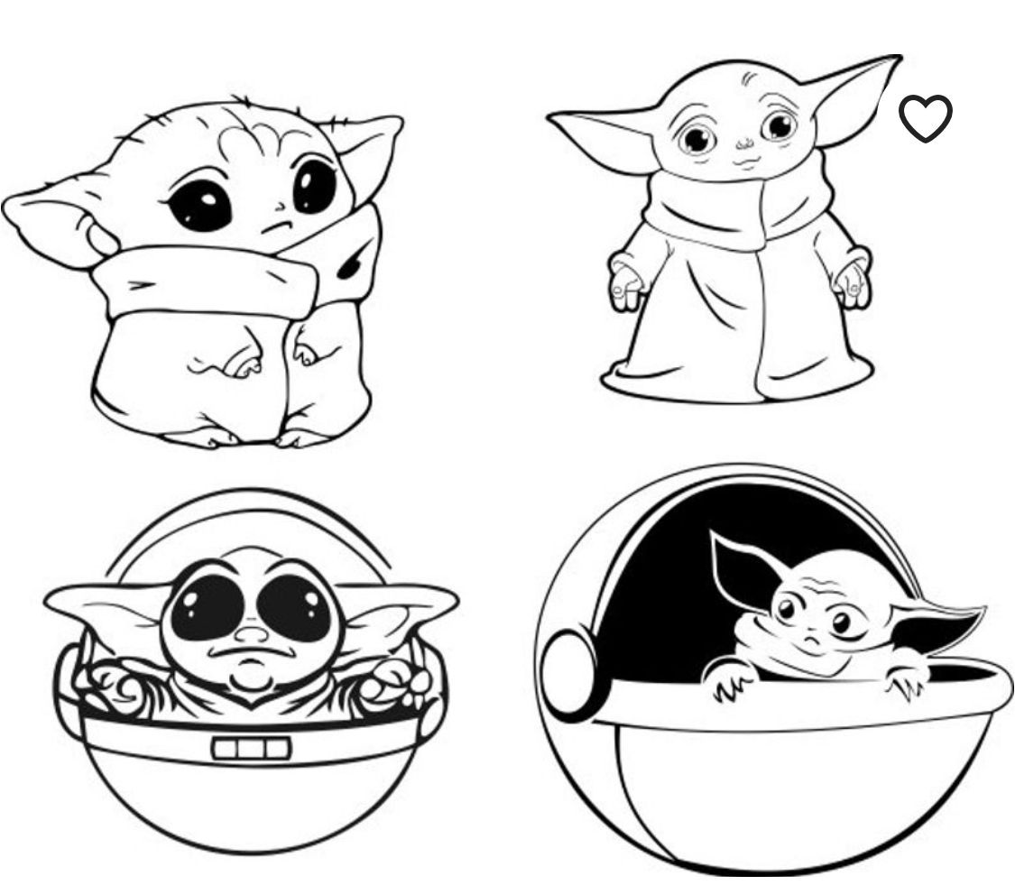 Best yoda coloring pages pdf free