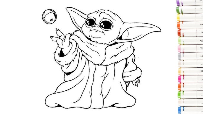 Baby yoda sketch