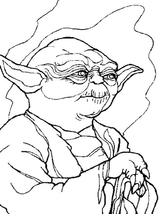 Star wars coloring page