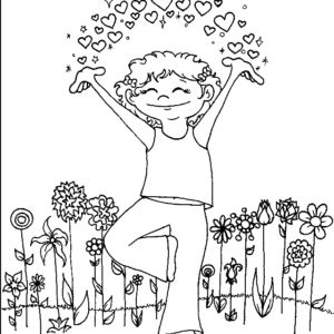 Yoga coloring pages printable for free download