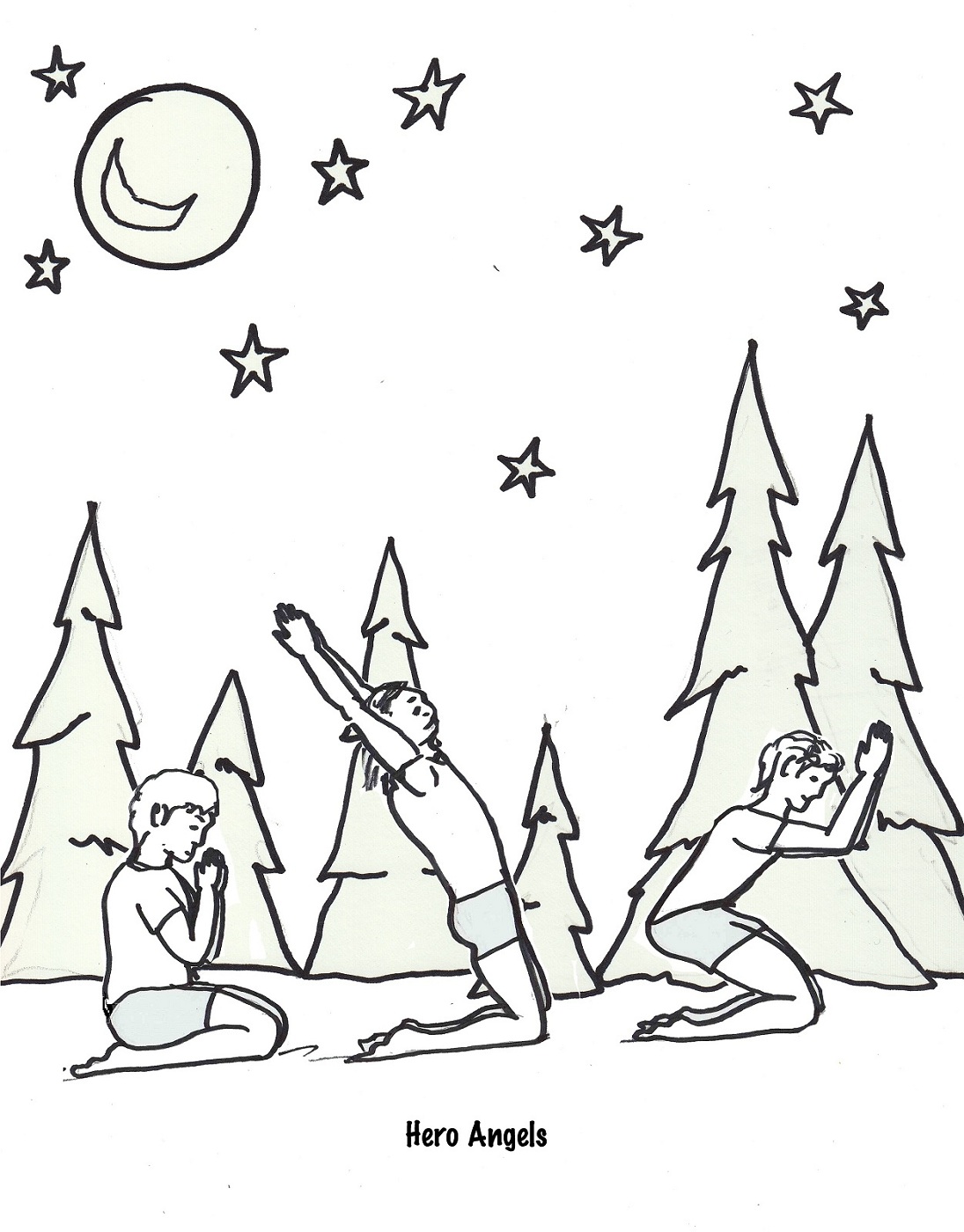 Yoga coloring pages to print activity shelter