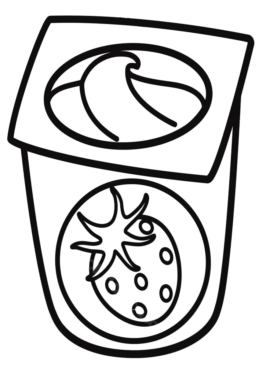 Yogurt coloring pages coloring pages to download and print