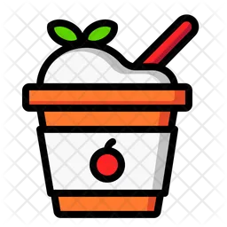 Yoghurt icon