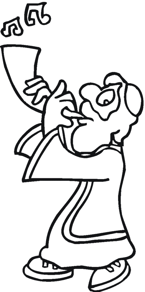 Yom kippur coloring pages