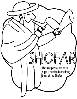 Yom kippur at sundown free coloring pages