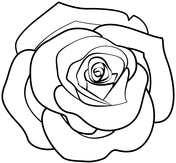 Roses coloring pages free coloring pages