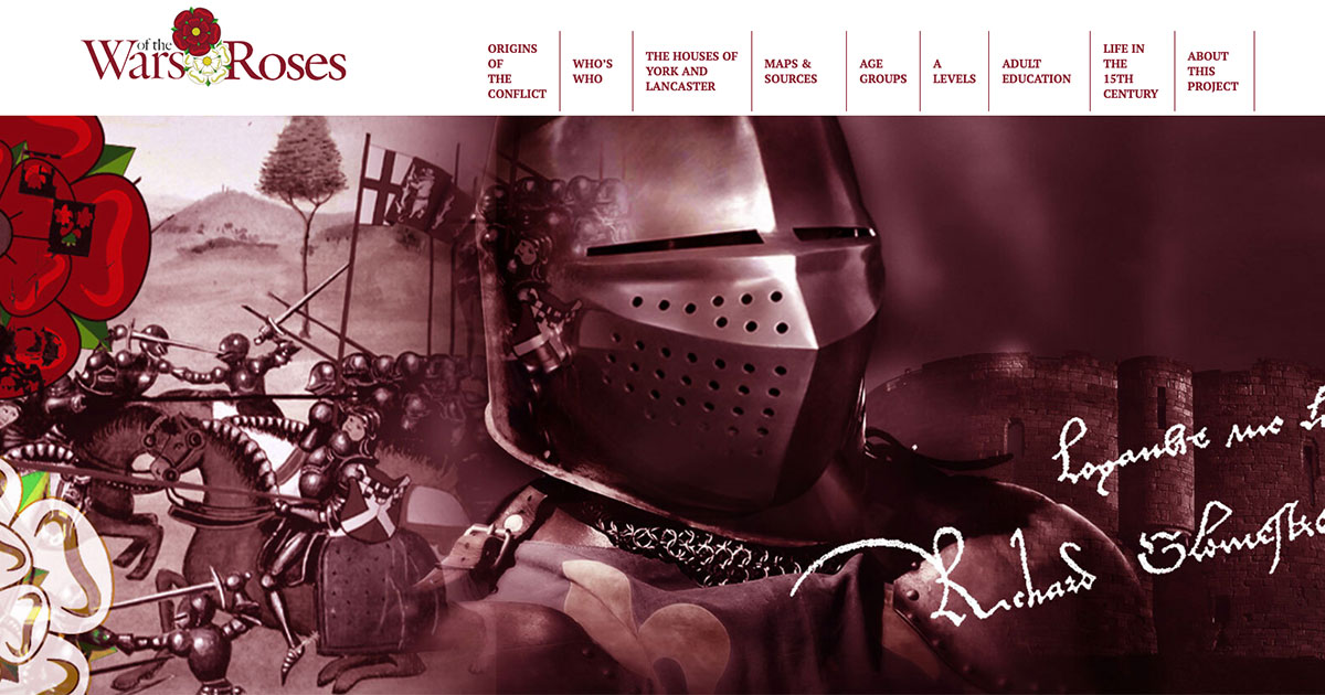 Wars of the roses homepage