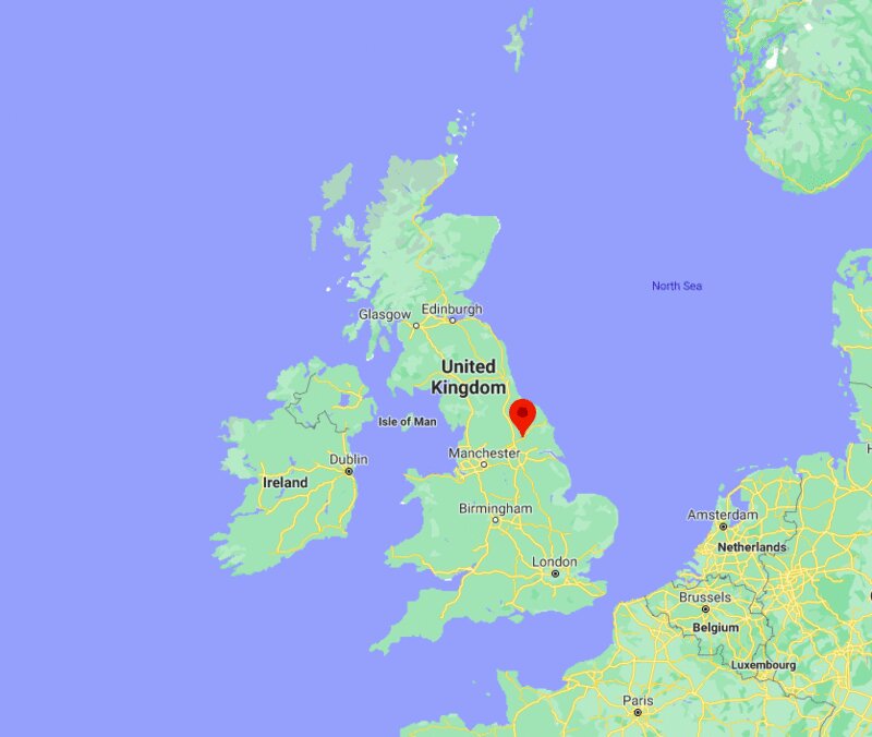 Where is york uk where is york located in uk map