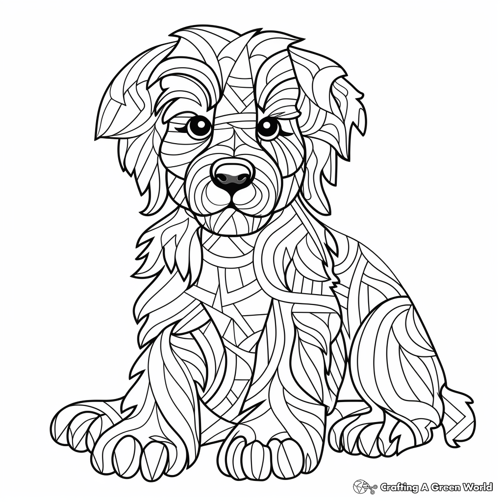 Yorkie coloring pages