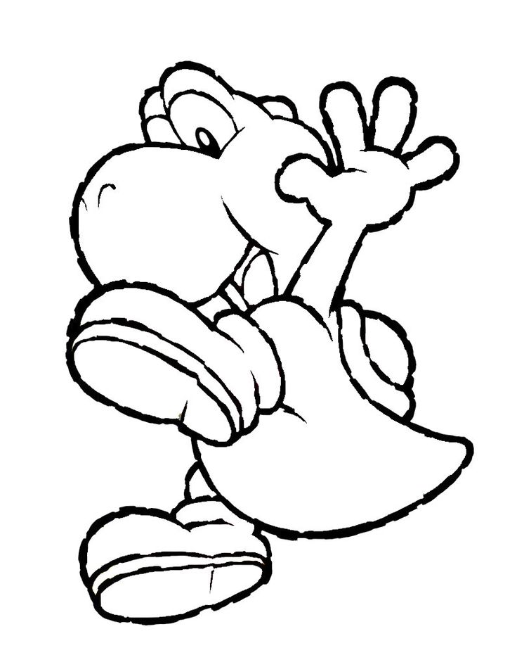 Free printable yoshi coloring pages for kids mario coloring pages cartoon coloring pages coloring pages