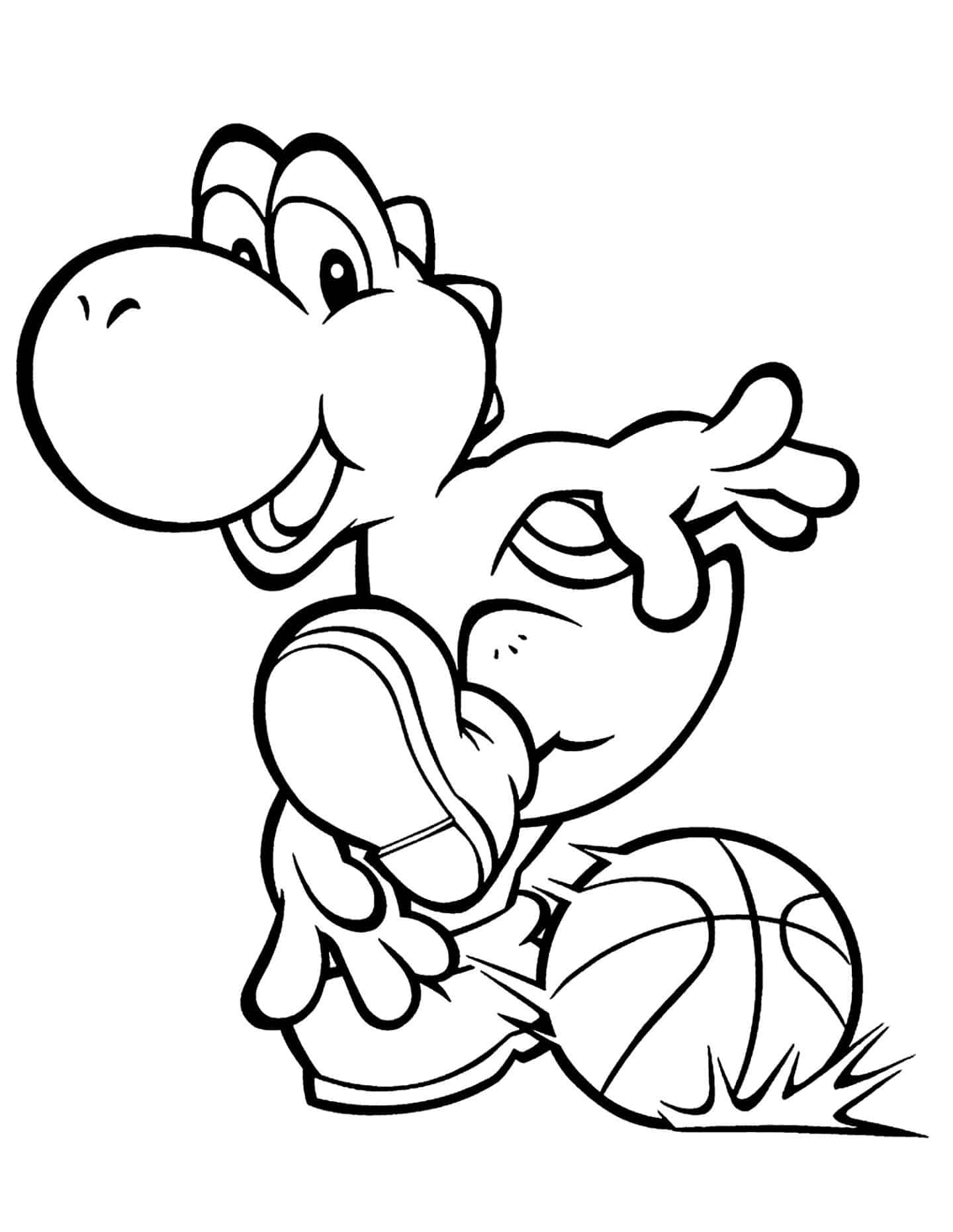 Baller basketball coloring pages for kids