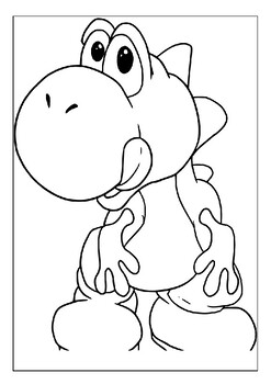 Printable yoshi coloring pages collection your ultimate mario