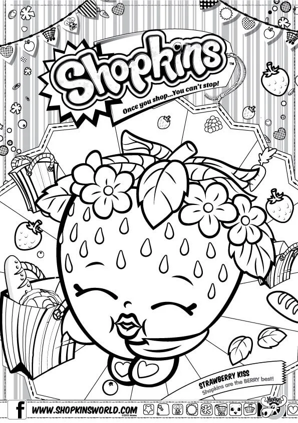 Shopkins coloring pages season