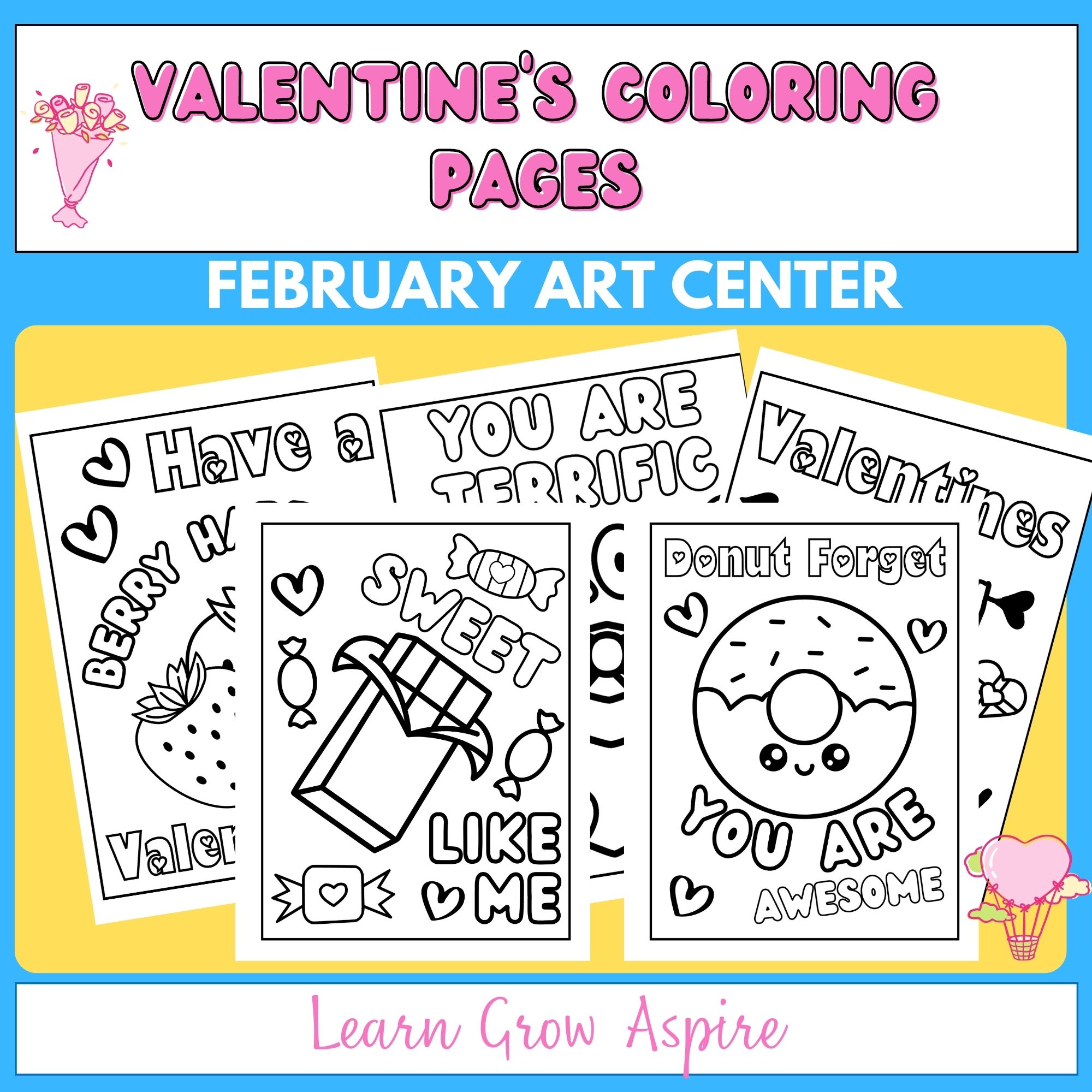 Super cute printable valentines day coloring pages made by teachers