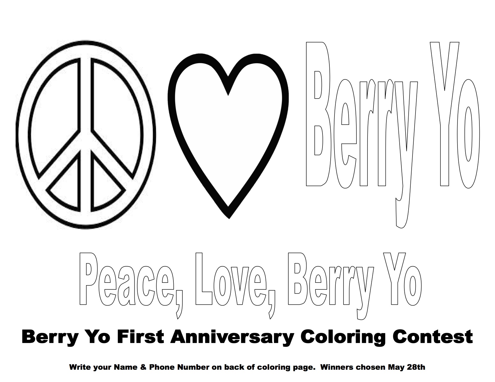 Berry yo st anniversary berry yo