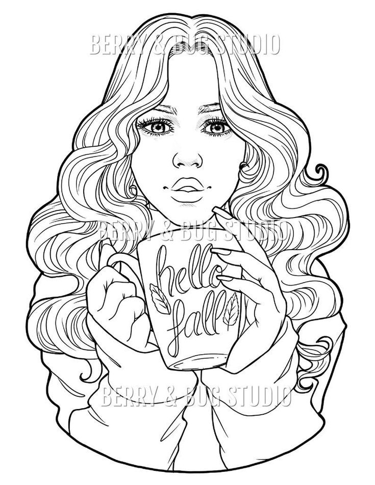 Limon i will draw black and white vector line art illustrations for you for on fiverrcom mermaid coloring pages coloring book pages free adult coloring pages