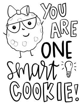 Free testing encouragement coloring pages by hipster art teacher