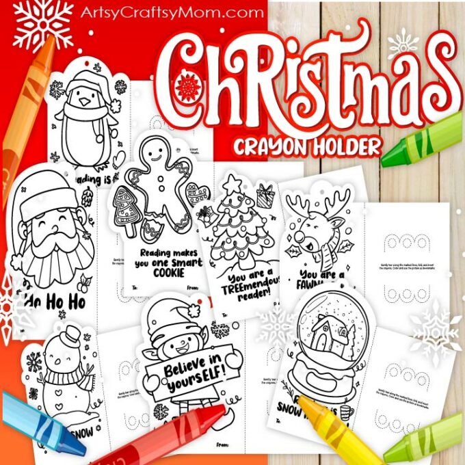 Bright and merry christmas printables for kids