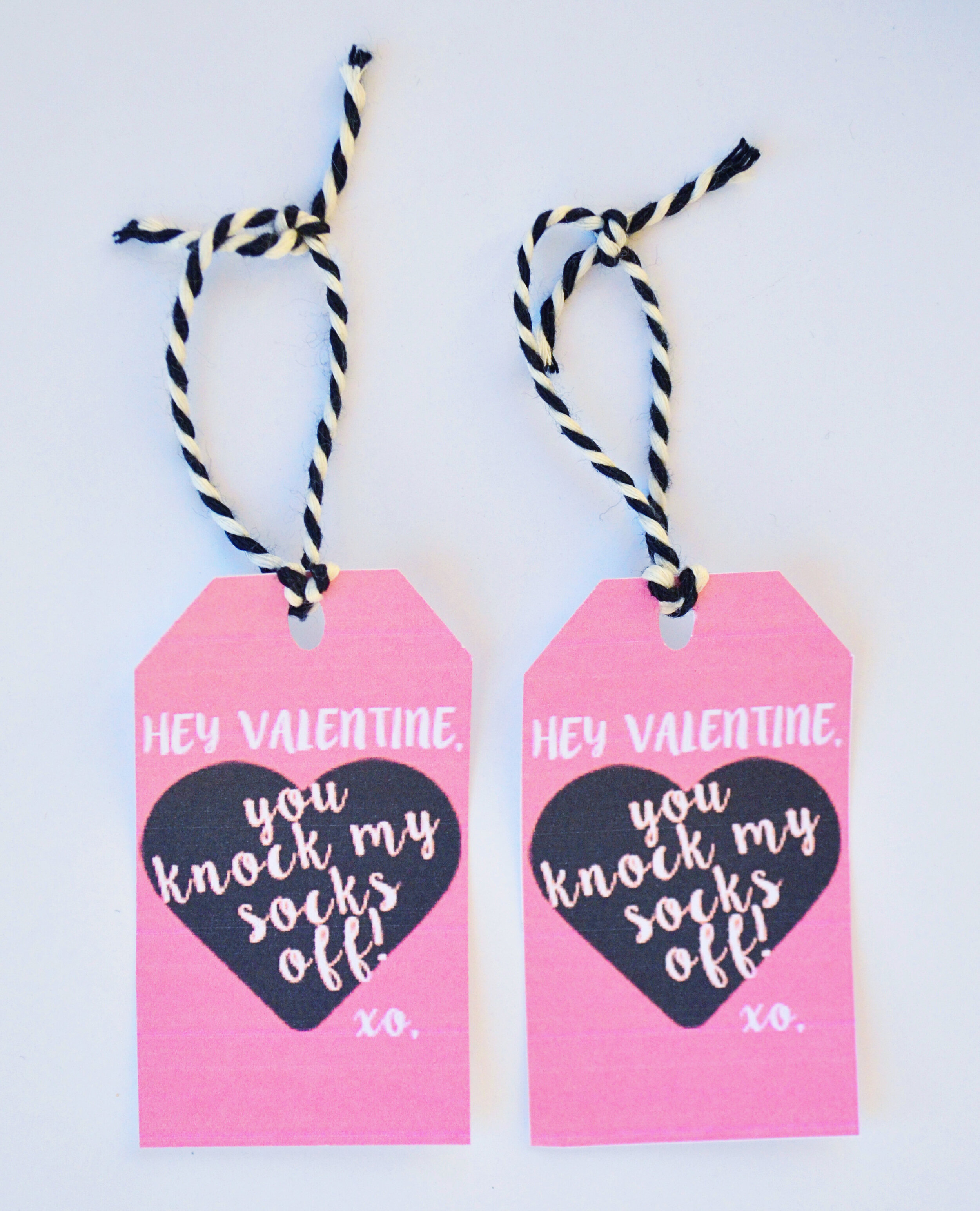 You knock my socks off valentine printable â momma society