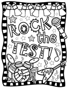 Rock coloring page tpt