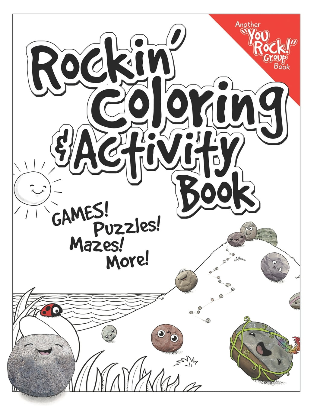 You rock group rockin coloring activity book series paperback