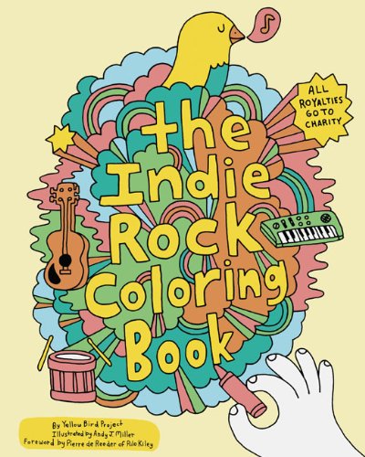 The indie rock coloring book by ybp