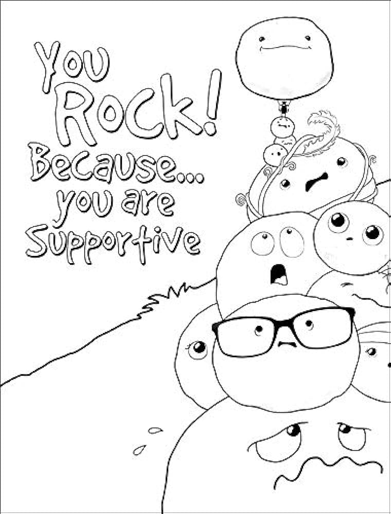 The you rock coloring book miletsky jay wozniak erin books