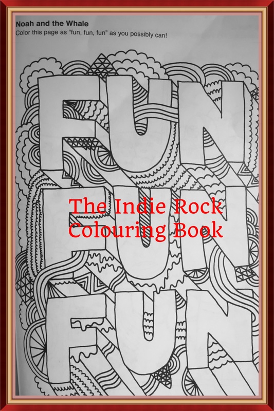 The indie rock coloring book by ybp