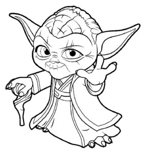 Star wars coloring page â adventures of young jedi â coloring