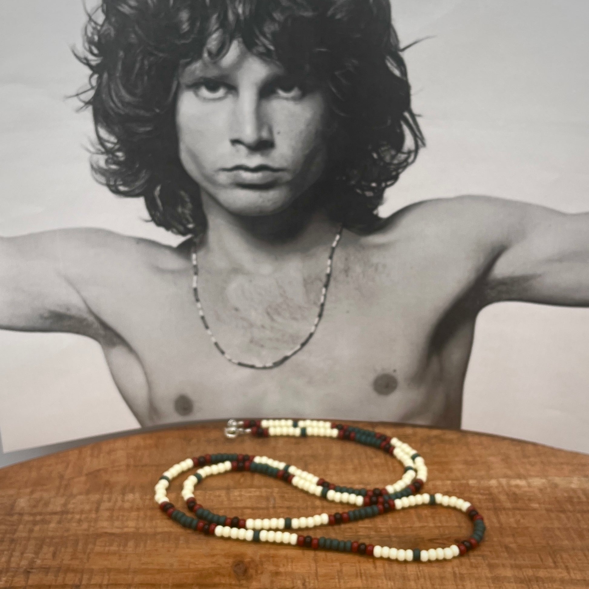 Jim morrison young lion cobra replica necklace menswomens â artifact bead pany