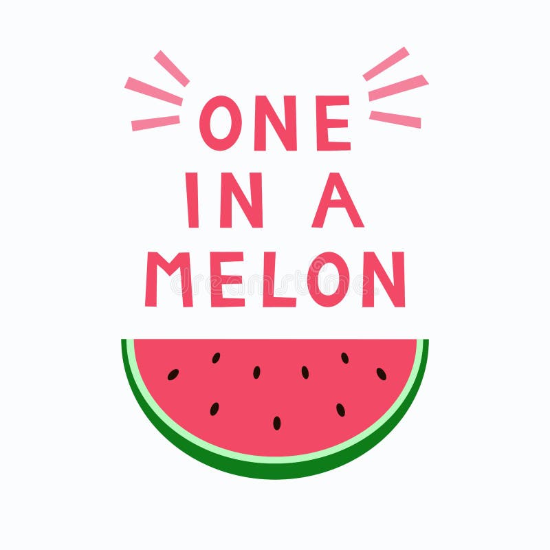 One melon stock illustrations â one melon stock illustrations vectors clipart