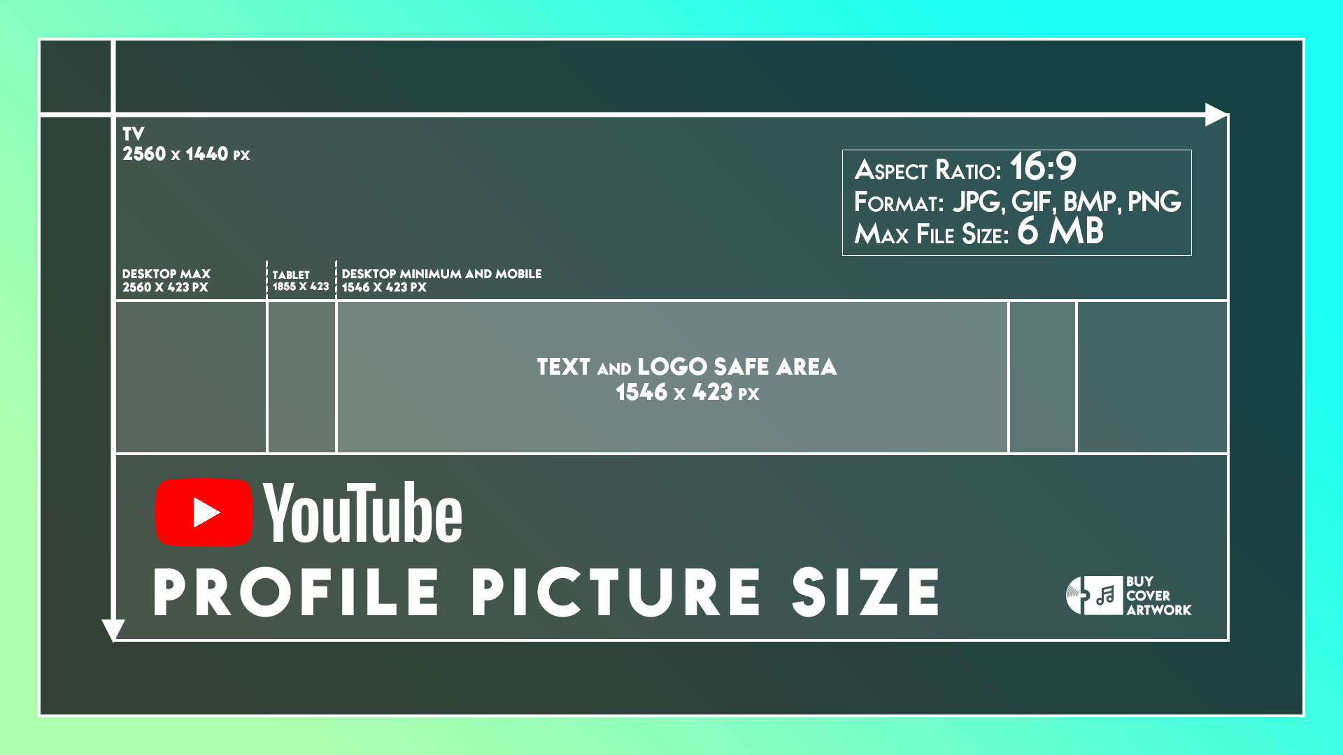 best size for youtube banner